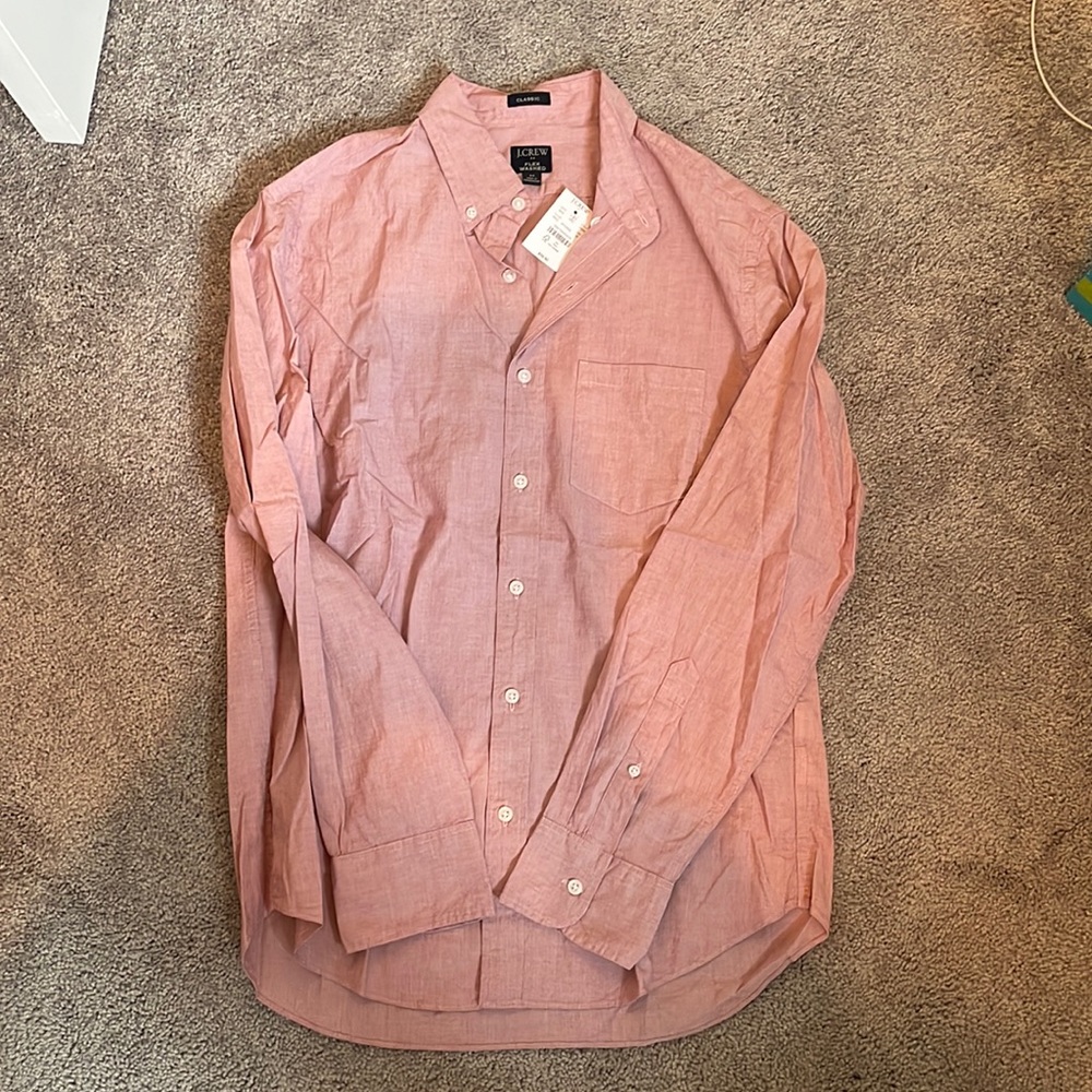 JCrew linen dress shirt